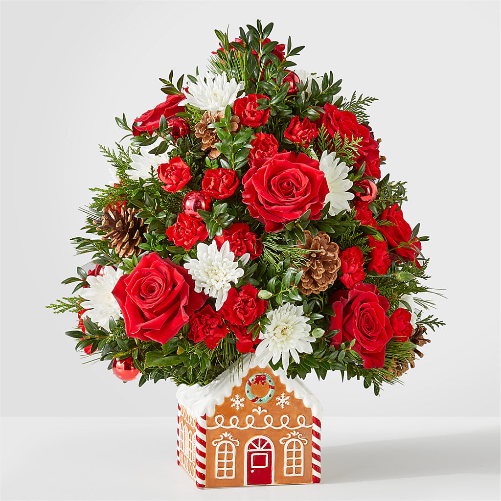 Spiced Gingerbread Tree – COUNTRY HEARTH FLOWER & GIFT SHOP, East Berlin PA