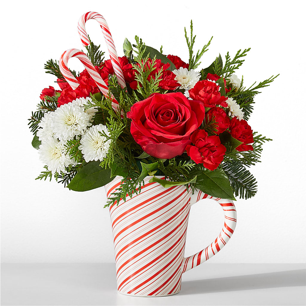 Peppermint Swirl Mug – COUNTRY HEARTH FLOWER & GIFT SHOP, East Berlin PA