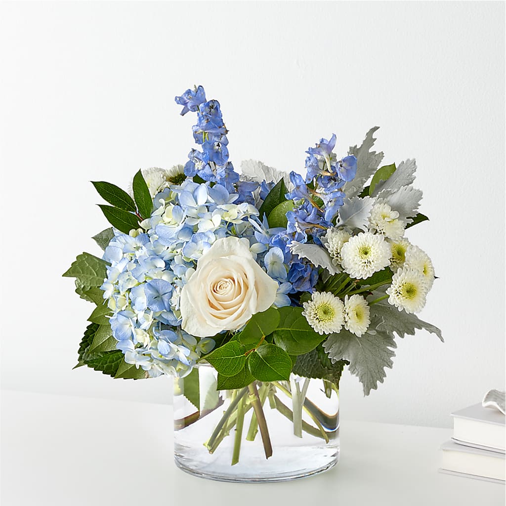 Clear Skies Bouquet – COUNTRY HEARTH FLOWER & GIFT SHOP, East Berlin PA