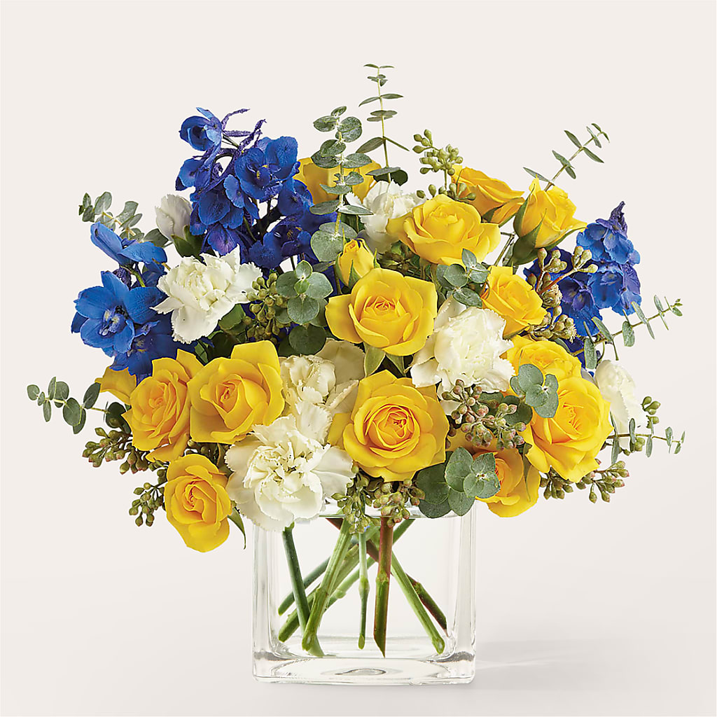 Sparkling Citrine Bouquet – COUNTRY HEARTH FLOWER & GIFT SHOP, East Berlin PA