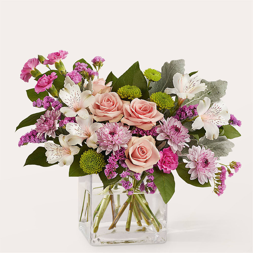 Pink Suede Bouquet – COUNTRY HEARTH FLOWER & GIFT SHOP, East Berlin PA