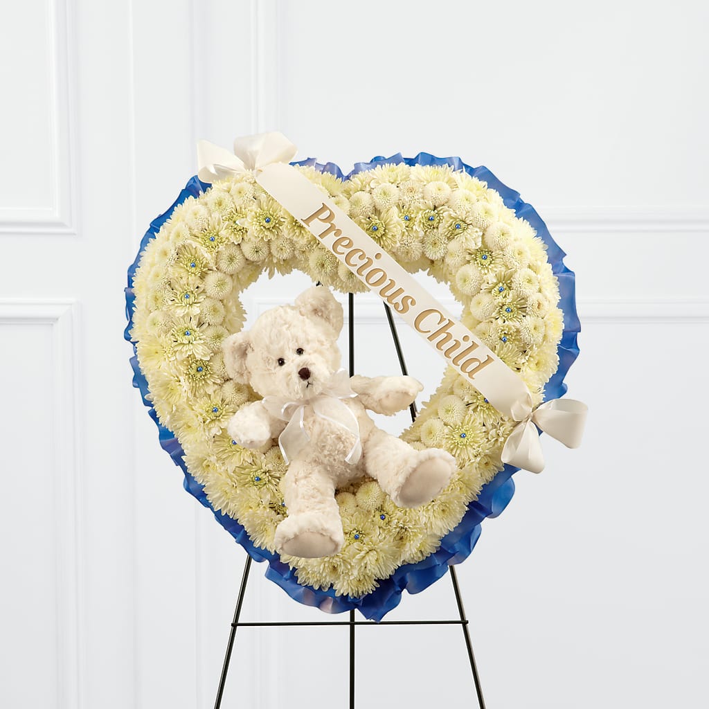 Precious Child Standing Heart – COUNTRY HEARTH FLOWER & GIFT SHOP, East Berlin PA