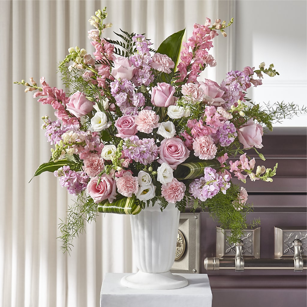 Divine Comfort Arrangement – COUNTRY HEARTH FLOWER & GIFT SHOP, East Berlin PA