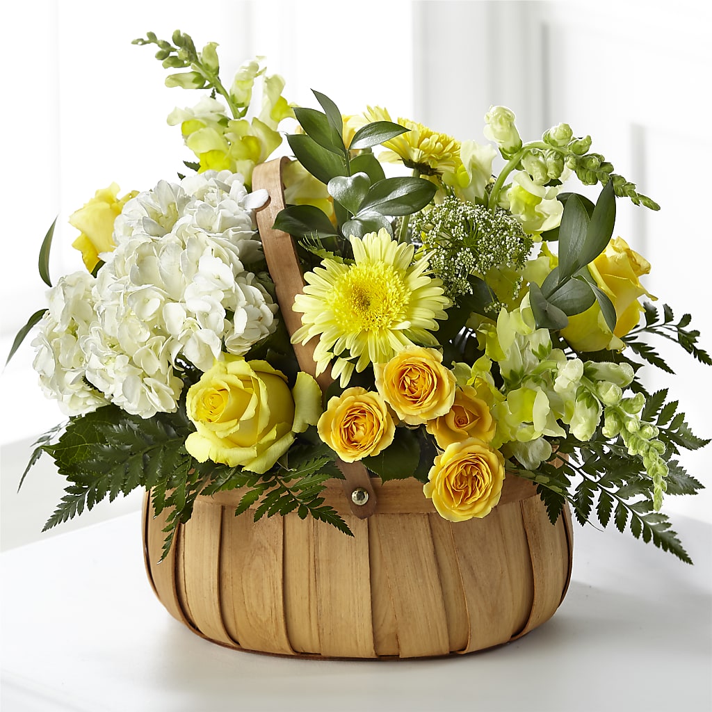 Rustic Remembrance Basket – COUNTRY HEARTH FLOWER & GIFT SHOP, East Berlin PA