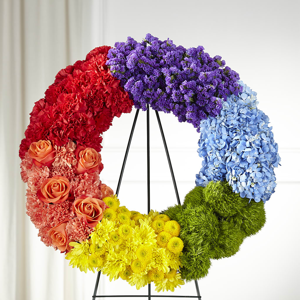 Circle of Love Wreath – COUNTRY HEARTH FLOWER & GIFT SHOP, East Berlin PA