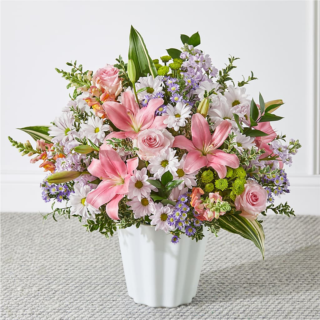 Abundant Compassion Floor Basket – COUNTRY HEARTH FLOWER & GIFT SHOP, East Berlin PA