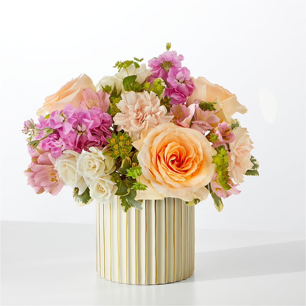 Paradise Bouquet with Ivory Vase – COUNTRY HEARTH FLOWER & GIFT SHOP, East Berlin PA