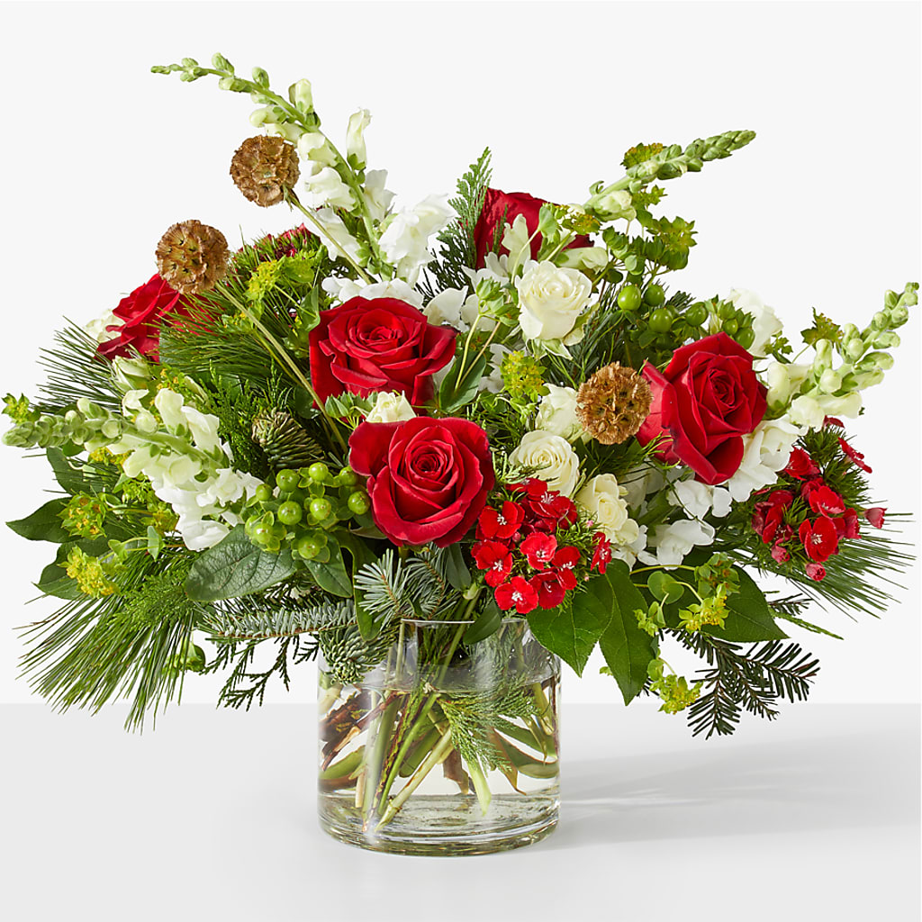 Deck the Halls Bouquet – COUNTRY HEARTH FLOWER & GIFT SHOP, East Berlin PA