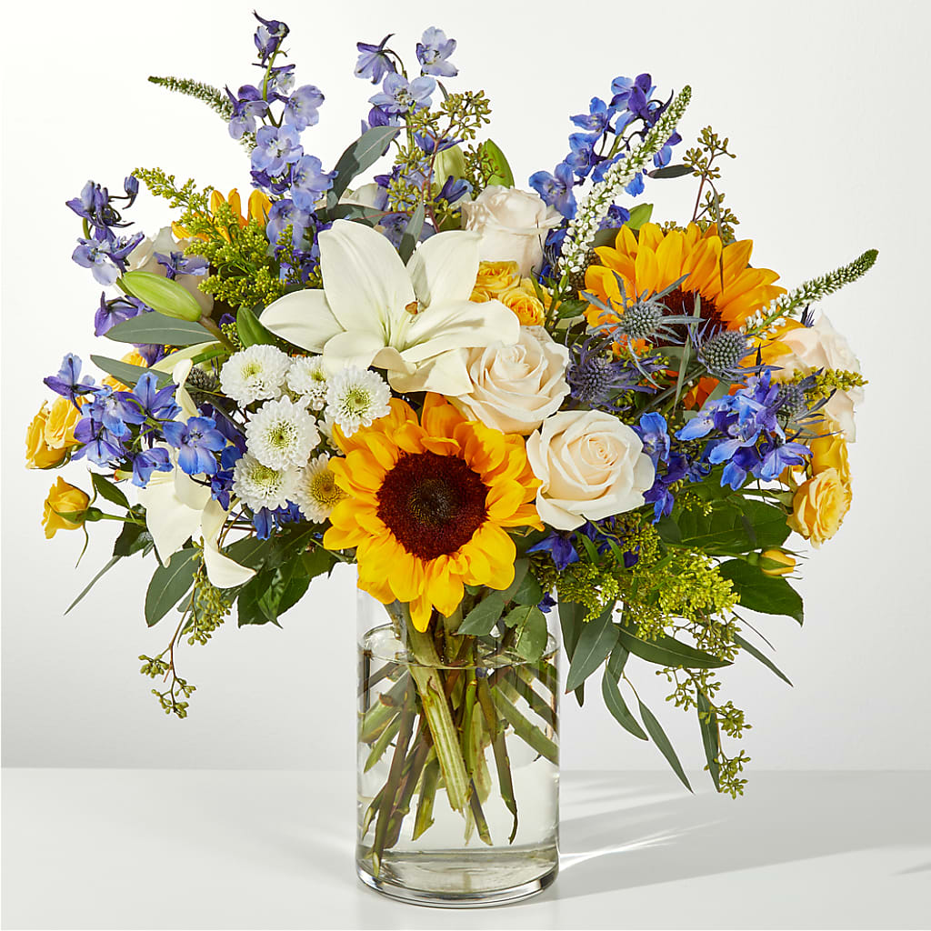 Wonderfully Sunny Bouquet – COUNTRY HEARTH FLOWER & GIFT SHOP, East Berlin PA