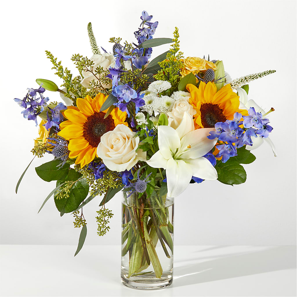 Wonderfully Sunny Bouquet – COUNTRY HEARTH FLOWER & GIFT SHOP, East Berlin PA