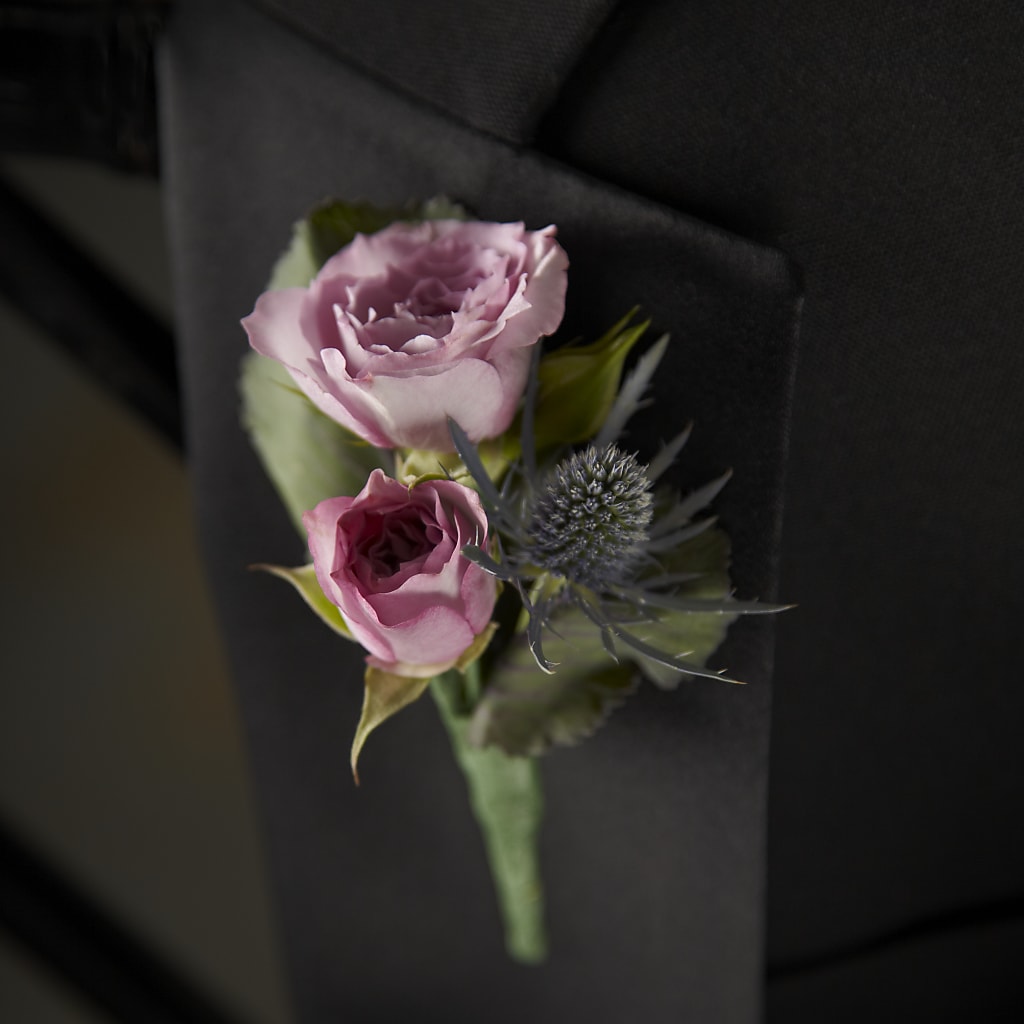 Veronica Boutonniere – COUNTRY HEARTH FLOWER & GIFT SHOP, East Berlin PA