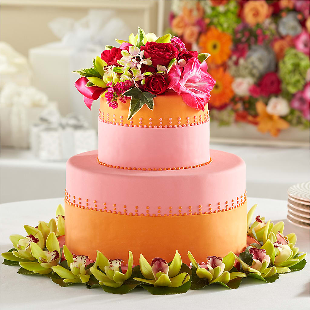 Sweet Citrus Cake Decor – COUNTRY HEARTH FLOWER & GIFT SHOP, East Berlin PA