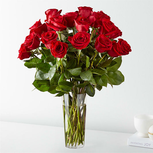 Long Stem Red Rose Bouquet – COUNTRY HEARTH FLOWER & GIFT SHOP, East Berlin PA