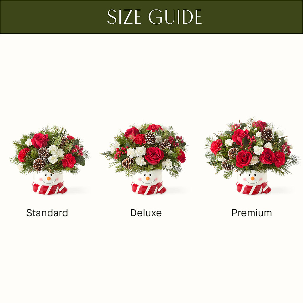 Jolly Snowman Bouquet – COUNTRY HEARTH FLOWER & GIFT SHOP, East Berlin PA
