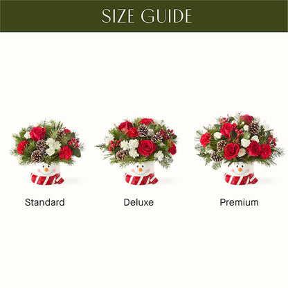 Jolly Snowman Bouquet – COUNTRY HEARTH FLOWER & GIFT SHOP, East Berlin PA