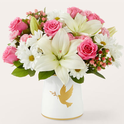 Whispers of Comfort Bouquet – COUNTRY HEARTH FLOWER & GIFT SHOP, East Berlin PA