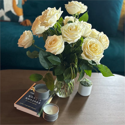 Long Stem Yellow Rose Bouquet – COUNTRY HEARTH FLOWER & GIFT SHOP, East Berlin PA