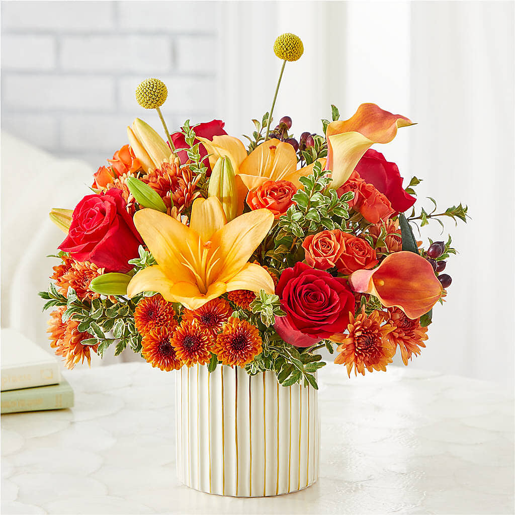 Scarlet Skies Bouquet – COUNTRY HEARTH FLOWER & GIFT SHOP, East Berlin PA