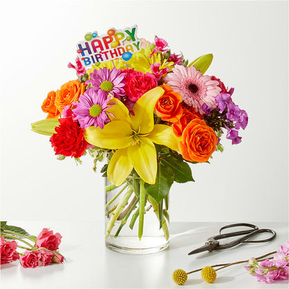 Cue the Confetti - A Florist Original – COUNTRY HEARTH FLOWER & GIFT SHOP, East Berlin PA