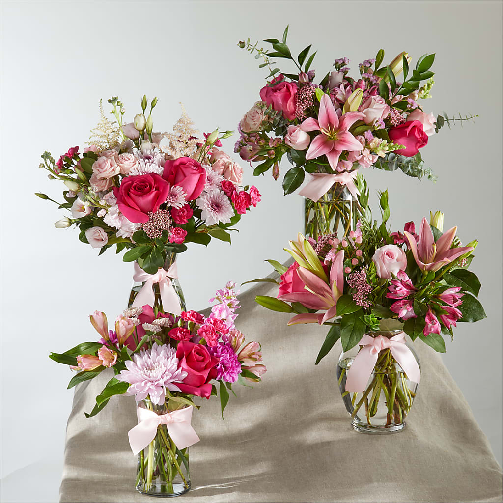 Pink Ribbon - A Florist Original – COUNTRY HEARTH FLOWER & GIFT SHOP, East Berlin PA