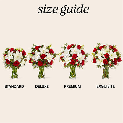 Sparkling Snowflakes Bouquet – COUNTRY HEARTH FLOWER & GIFT SHOP, East Berlin PA