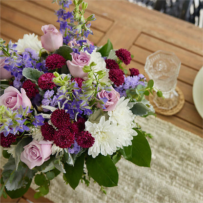Violet Frost Bouquet – COUNTRY HEARTH FLOWER & GIFT SHOP, East Berlin PA