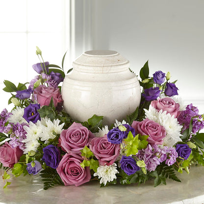 Blooming Sympathy Cremation Adornment – COUNTRY HEARTH FLOWER & GIFT SHOP, East Berlin PA