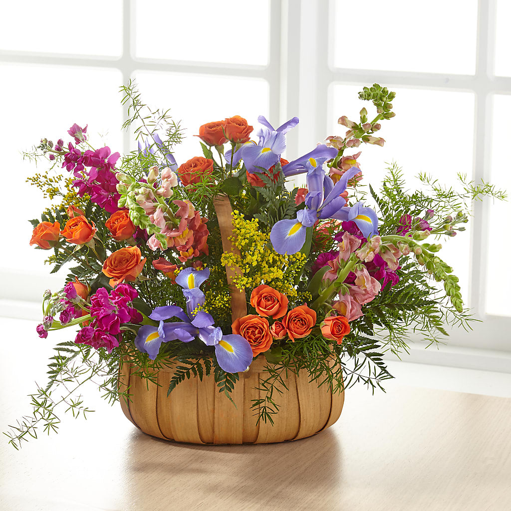 Garden of Life Basket – COUNTRY HEARTH FLOWER & GIFT SHOP, East Berlin PA