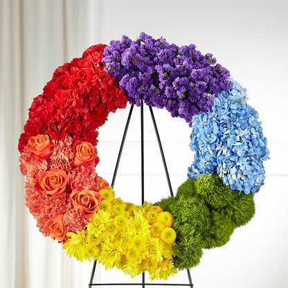 Circle of Love Wreath – COUNTRY HEARTH FLOWER & GIFT SHOP, East Berlin PA