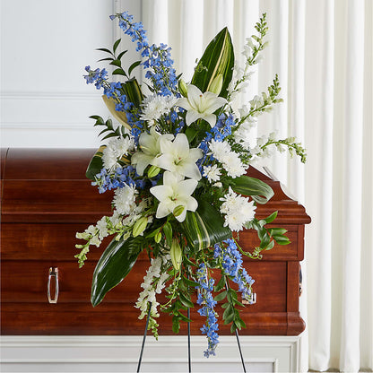 Eternal Impressions Standing Spray – COUNTRY HEARTH FLOWER & GIFT SHOP, East Berlin PA