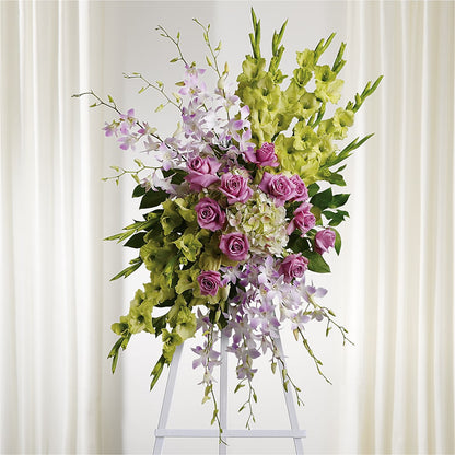 Lasting Legacy Standing Spray – COUNTRY HEARTH FLOWER & GIFT SHOP, East Berlin PA