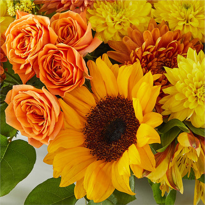 Autumn Harmony Centerpiece – COUNTRY HEARTH FLOWER & GIFT SHOP, East Berlin PA