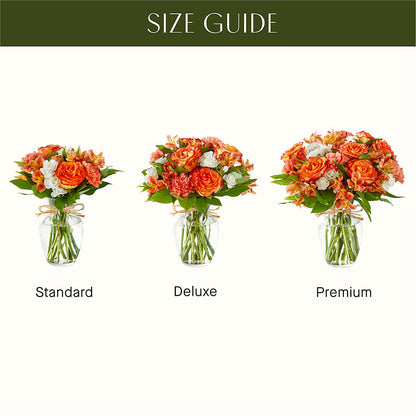 Apricot Glow Bouquet – COUNTRY HEARTH FLOWER & GIFT SHOP, East Berlin PA