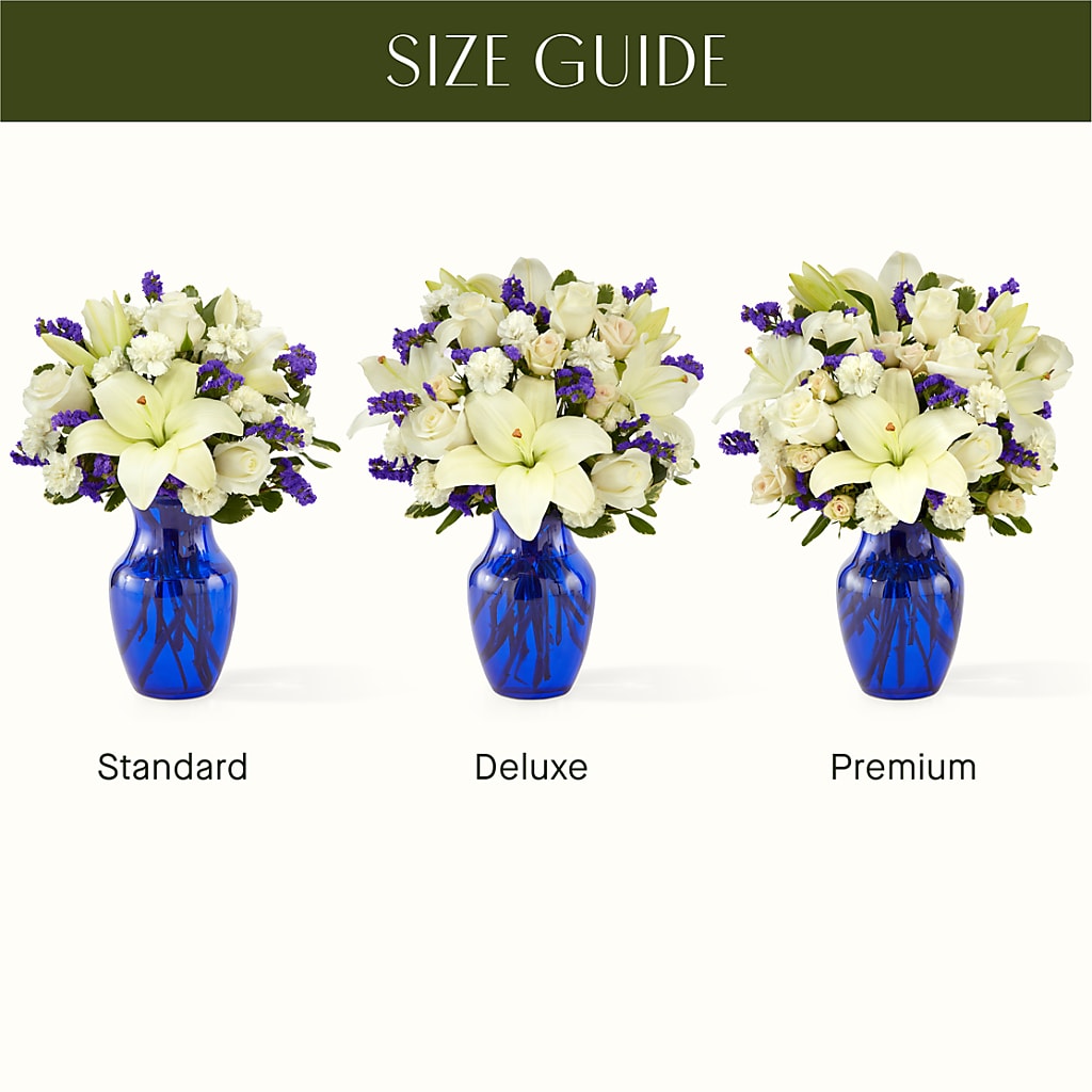 Sapphire Rush Bouquet – COUNTRY HEARTH FLOWER & GIFT SHOP, East Berlin PA