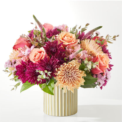 Berry Cobbler Bouquet with Ivory Vase – COUNTRY HEARTH FLOWER & GIFT SHOP, East Berlin PA