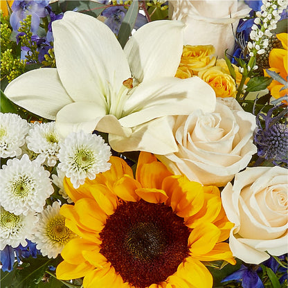 Wonderfully Sunny Bouquet – COUNTRY HEARTH FLOWER & GIFT SHOP, East Berlin PA