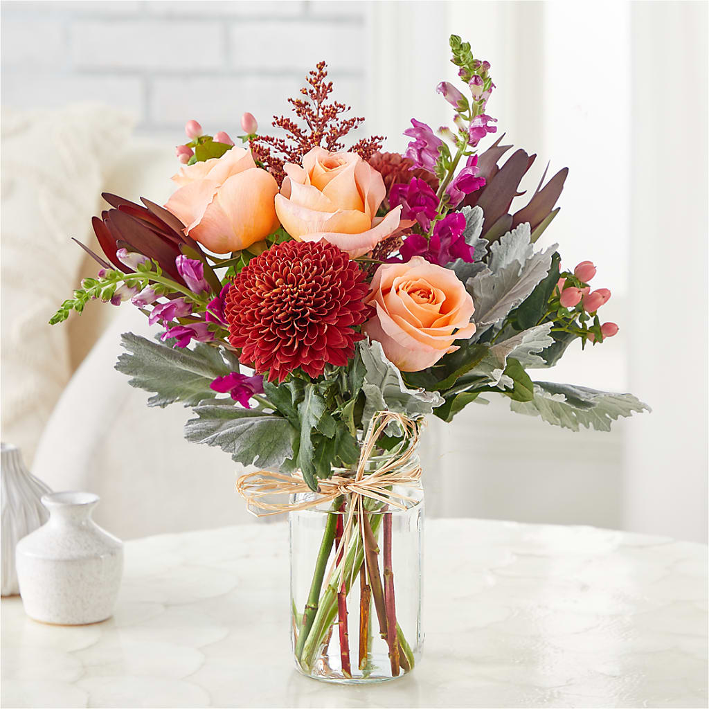 Moody Hues Bouquet – COUNTRY HEARTH FLOWER & GIFT SHOP, East Berlin PA