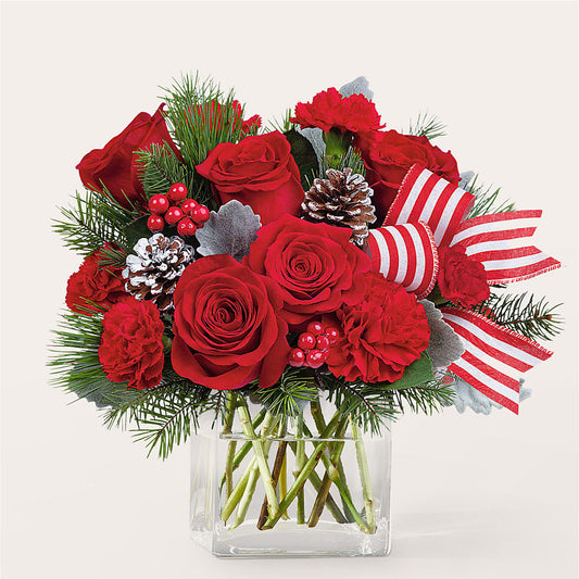 Baking Spirits Bright Bouquet – COUNTRY HEARTH FLOWER & GIFT SHOP, East Berlin PA