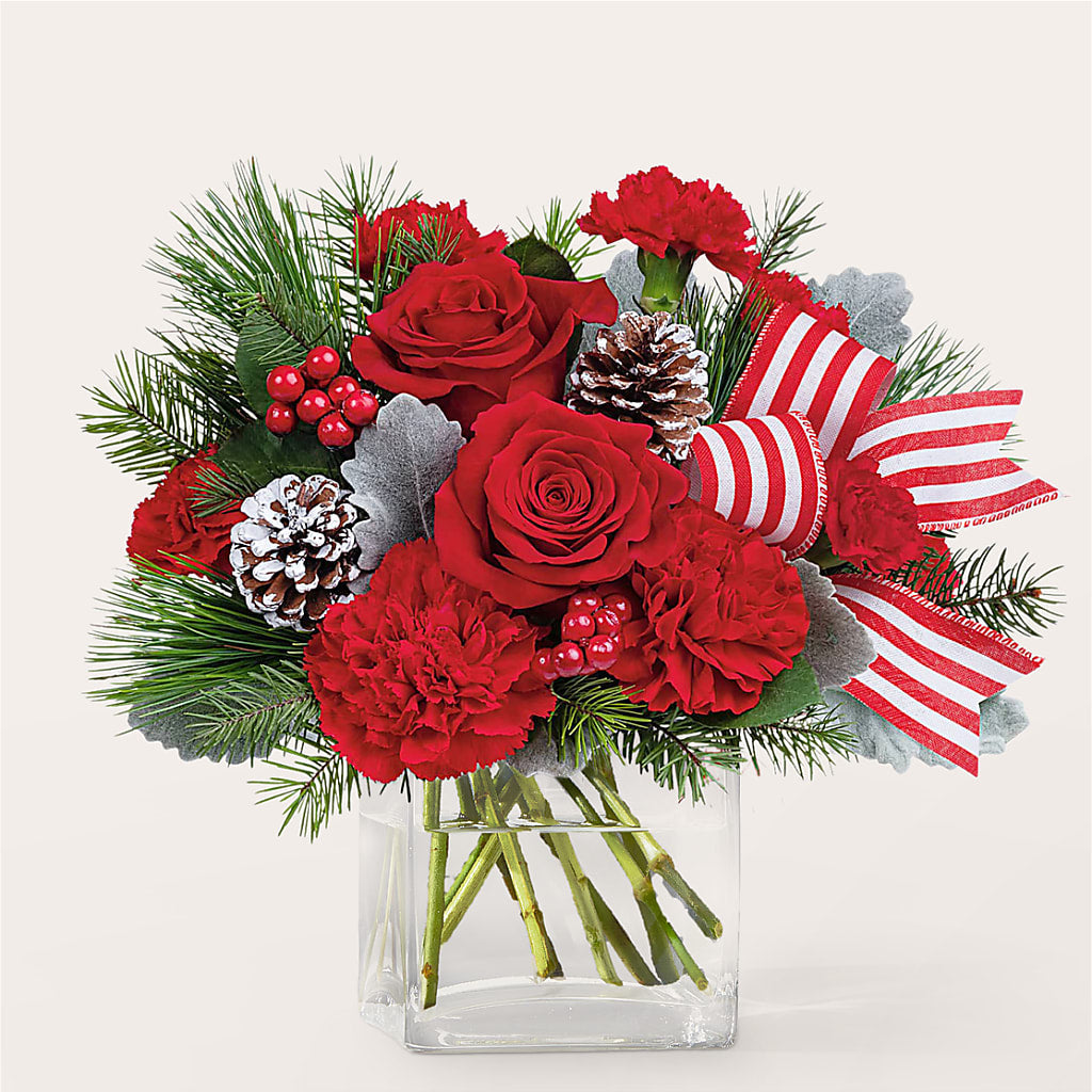 Baking Spirits Bright Bouquet – COUNTRY HEARTH FLOWER & GIFT SHOP, East Berlin PA