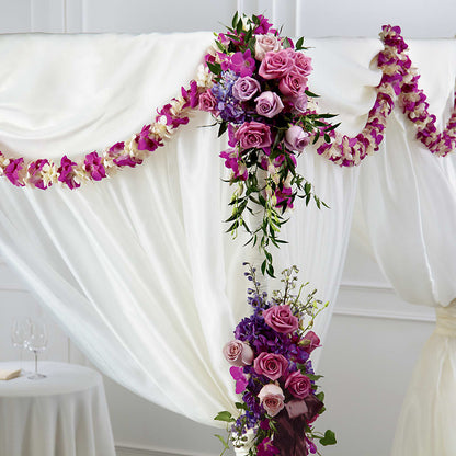 Color & Light Chuppah Decor – COUNTRY HEARTH FLOWER & GIFT SHOP, East Berlin PA